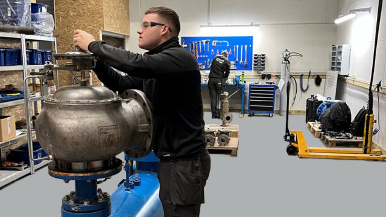 Service in our mechanical workshop